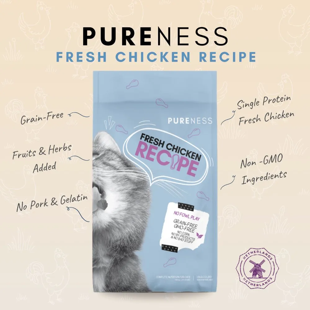 Pureness Fresh Chicken Grain Free Dry Cat Food