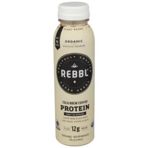 Rebbl - Protein Maca Cold Brew Coffee, 12fl