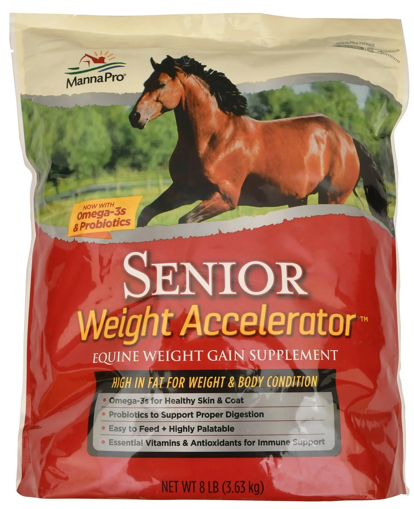 Senior Weight Accelerator for Horses, 8 lb