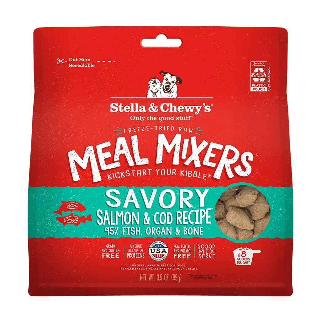 Stella and Chewy's Freeze-Dried Raw Meal Mixers Food for Dogs