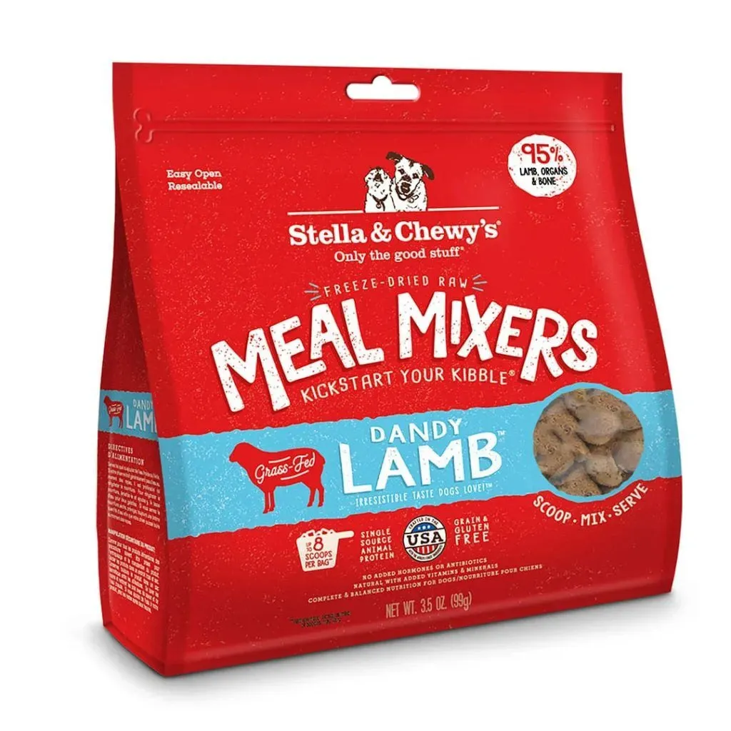 Stella and Chewy's Freeze-Dried Raw Meal Mixers Food for Dogs