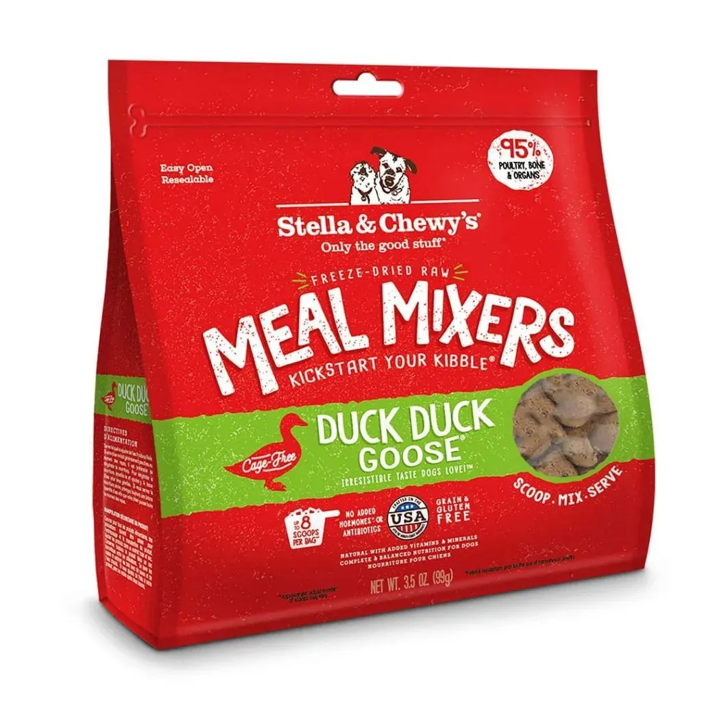 Stella and Chewy's Freeze-Dried Raw Meal Mixers Food for Dogs