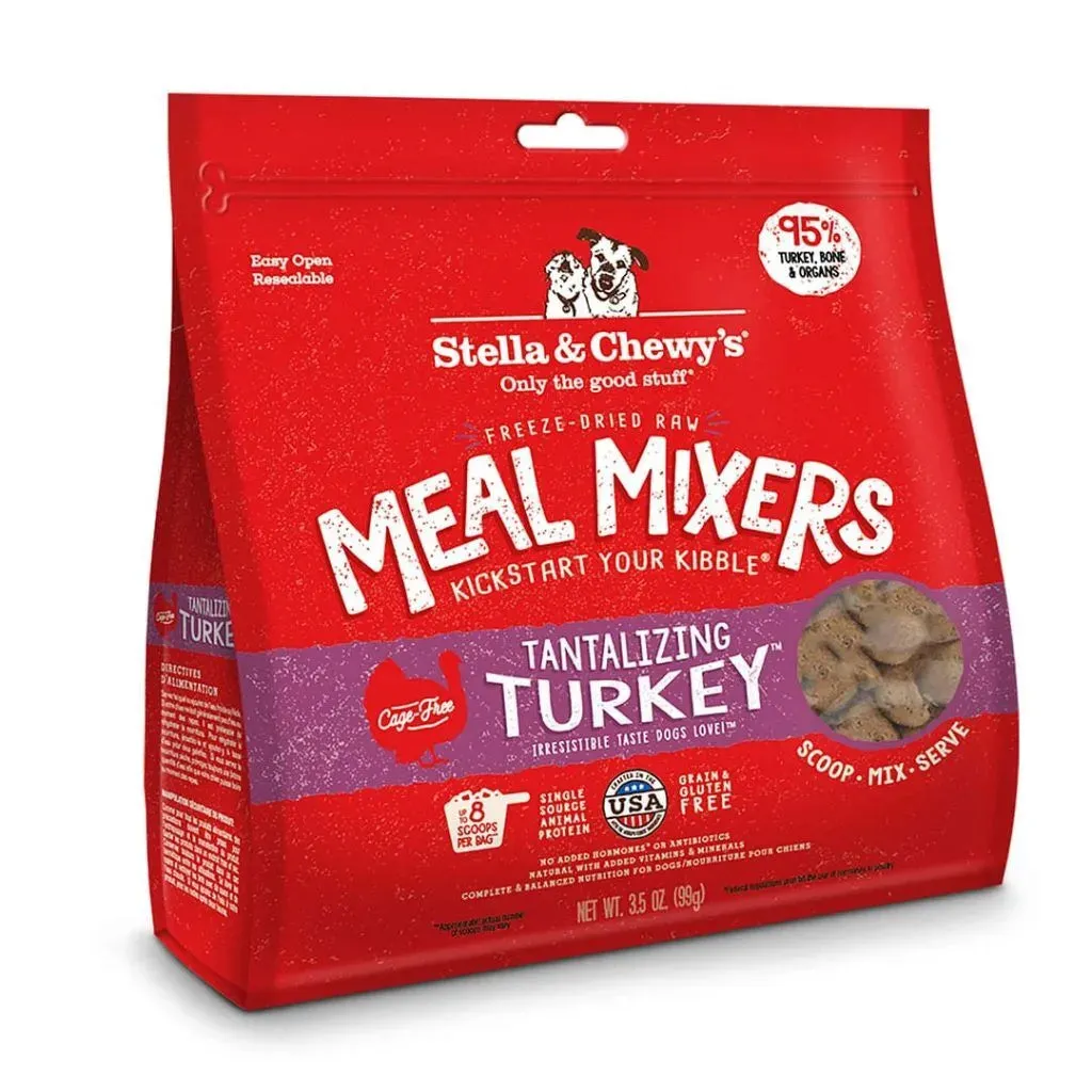 Stella and Chewy's Freeze-Dried Raw Meal Mixers Food for Dogs