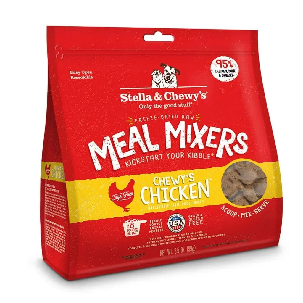 Stella and Chewy's Freeze-Dried Raw Meal Mixers Food for Dogs