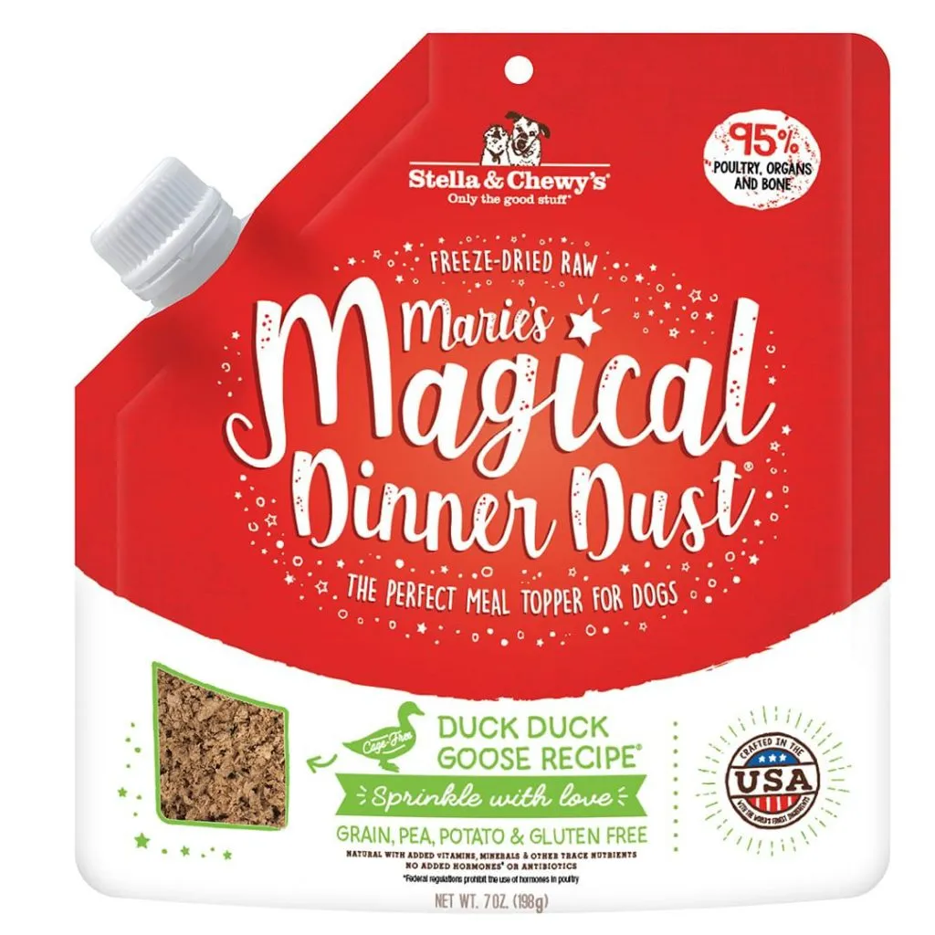 Stella and Chewy's Marie's Magical Dinner Dust Freeze-Dried Raw Topper for Dogs