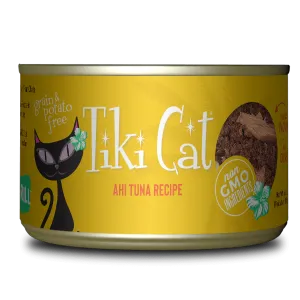 Tiki Cat Grill Ahi Tuna Recipe Canned Cat Food, 6oz