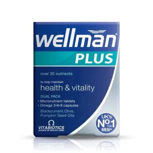 VITABIOTICS WELLMAN PLUS 3.6.9 - 56 TABLETS/CAPSULES