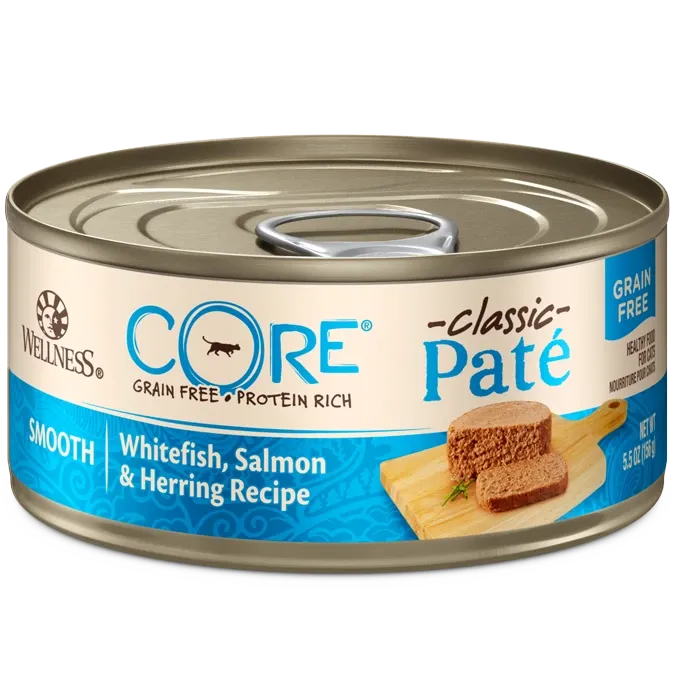 Wellness Core Grain Free - Salmon, Whitefish & Herring Formula 5.5 oz