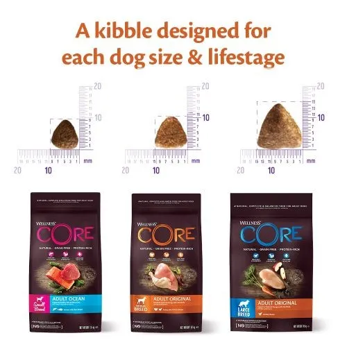 Wellness Core Healthy Weight Turkey Grain Free Adult Dry Dog Food 10kg   2kg Free