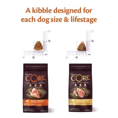 Wellness CORE Senior Chicken and Turkey Grain Free Dry Dog Food 10kg