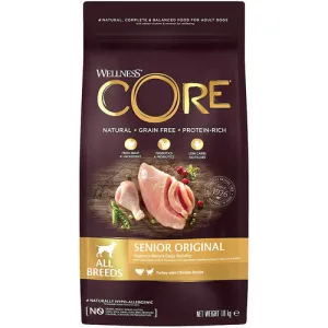 Wellness CORE Senior Chicken and Turkey Grain Free Dry Dog Food 10kg