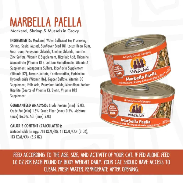 Weruva Marbella Paella Cat Food